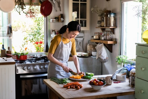 How do you sanitize a kitchen?