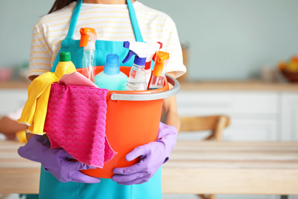 What is the fastest way to clean a messy basement? 